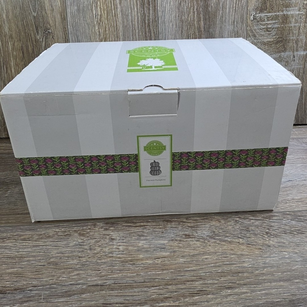 Scentsy‎ "HARVEST PUMPKINS" Element Warmer Retired 2016 NIB~BEAUTIFUL